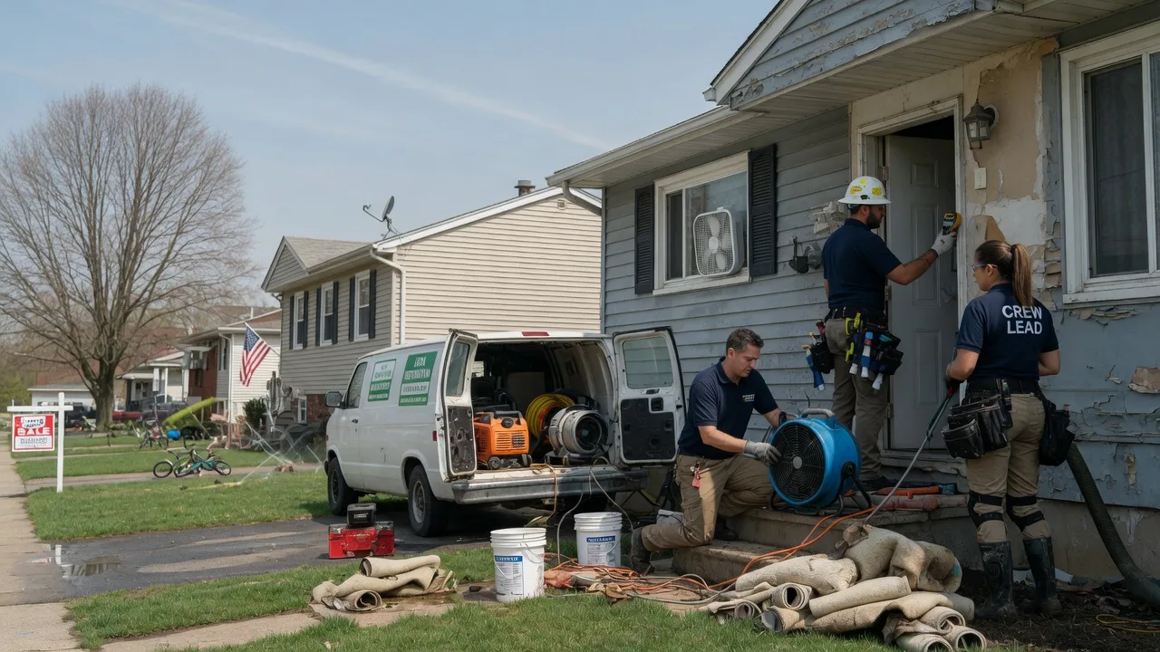 Flood Cleanup in Hampstead, MD near me